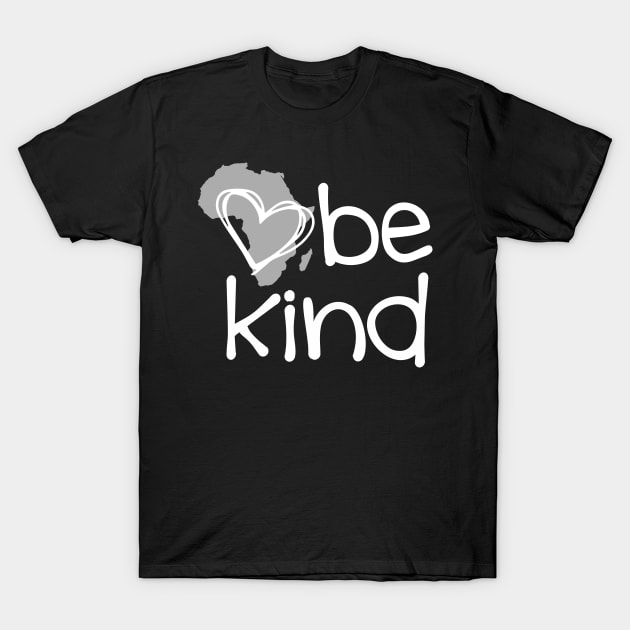 African American Be Kind Black Lives Matter T-Shirt by Karamaster